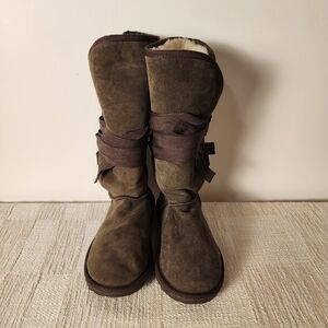 Emu Dark Brown Winter Boots